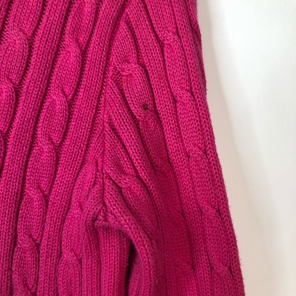Polo Ralph Lauren Pink round neck sweater - Picture 3 of 8